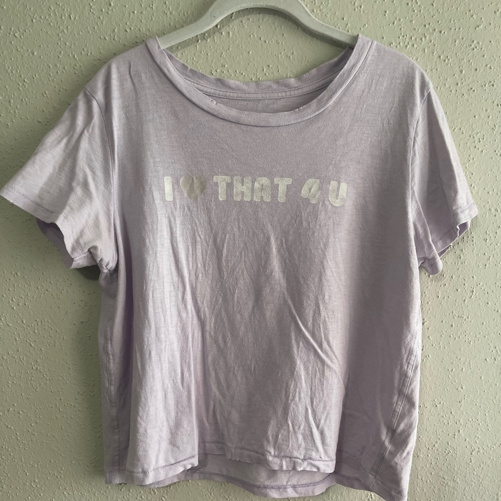 🌸 3 for $27 🌸 Aerie Lavender Graphic Women's Top